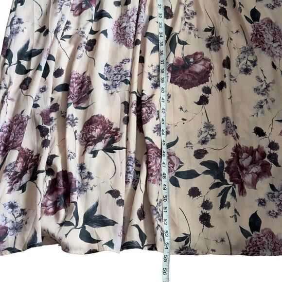 SHEIN Crisscross Back Floral Maxi Dress LARGE - Picture 14 of 14